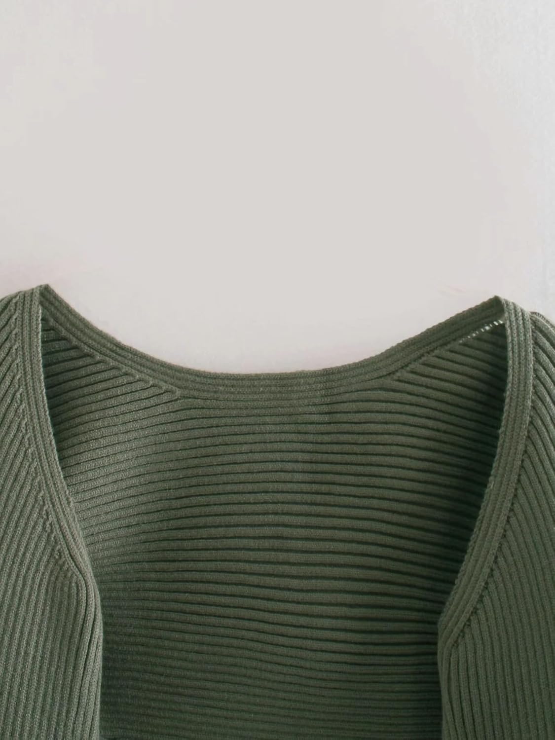 Women'S Open Front Long Sleeve Knit Crop Cardigan Sweaters