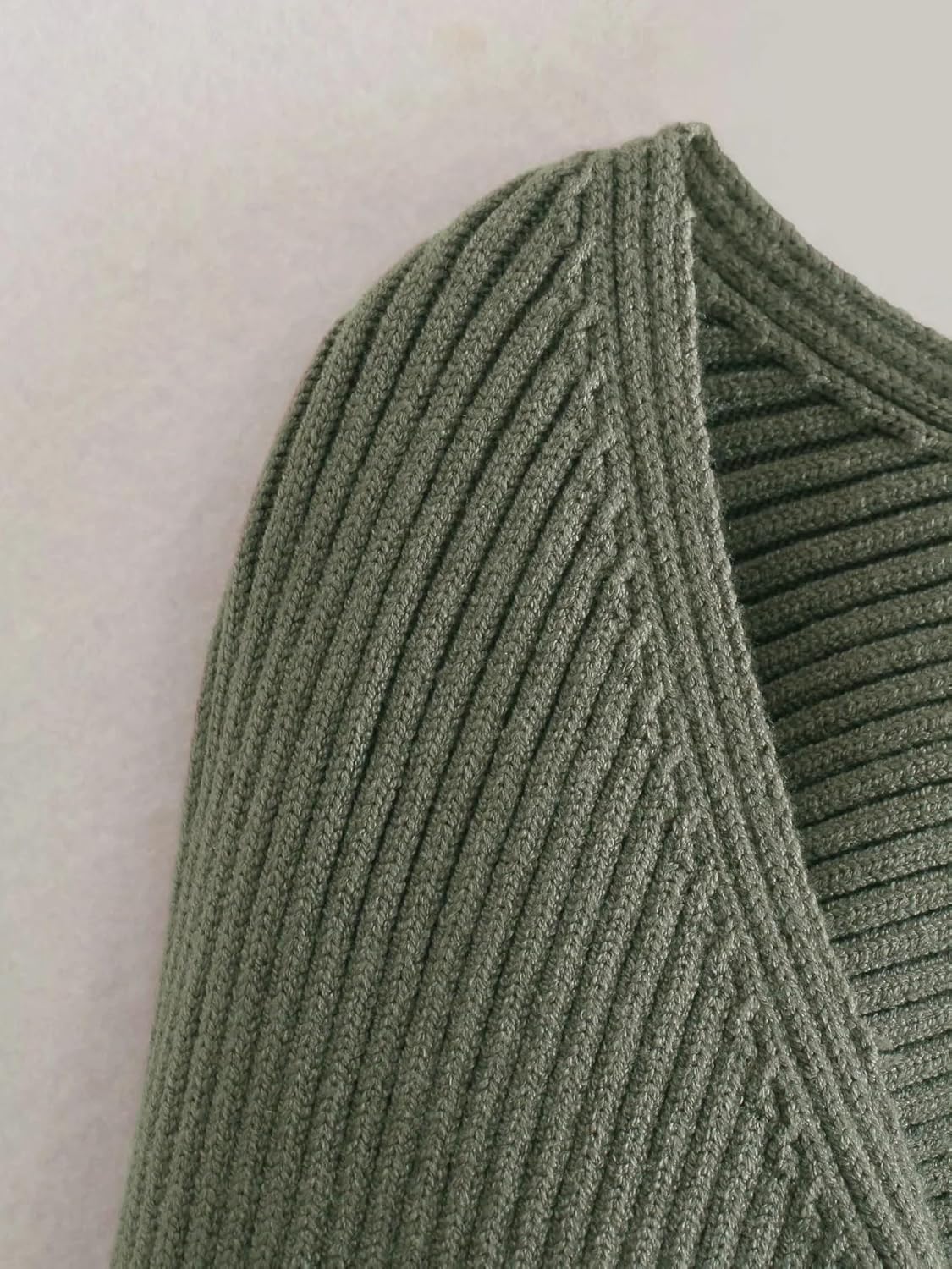 Women'S Open Front Long Sleeve Knit Crop Cardigan Sweaters